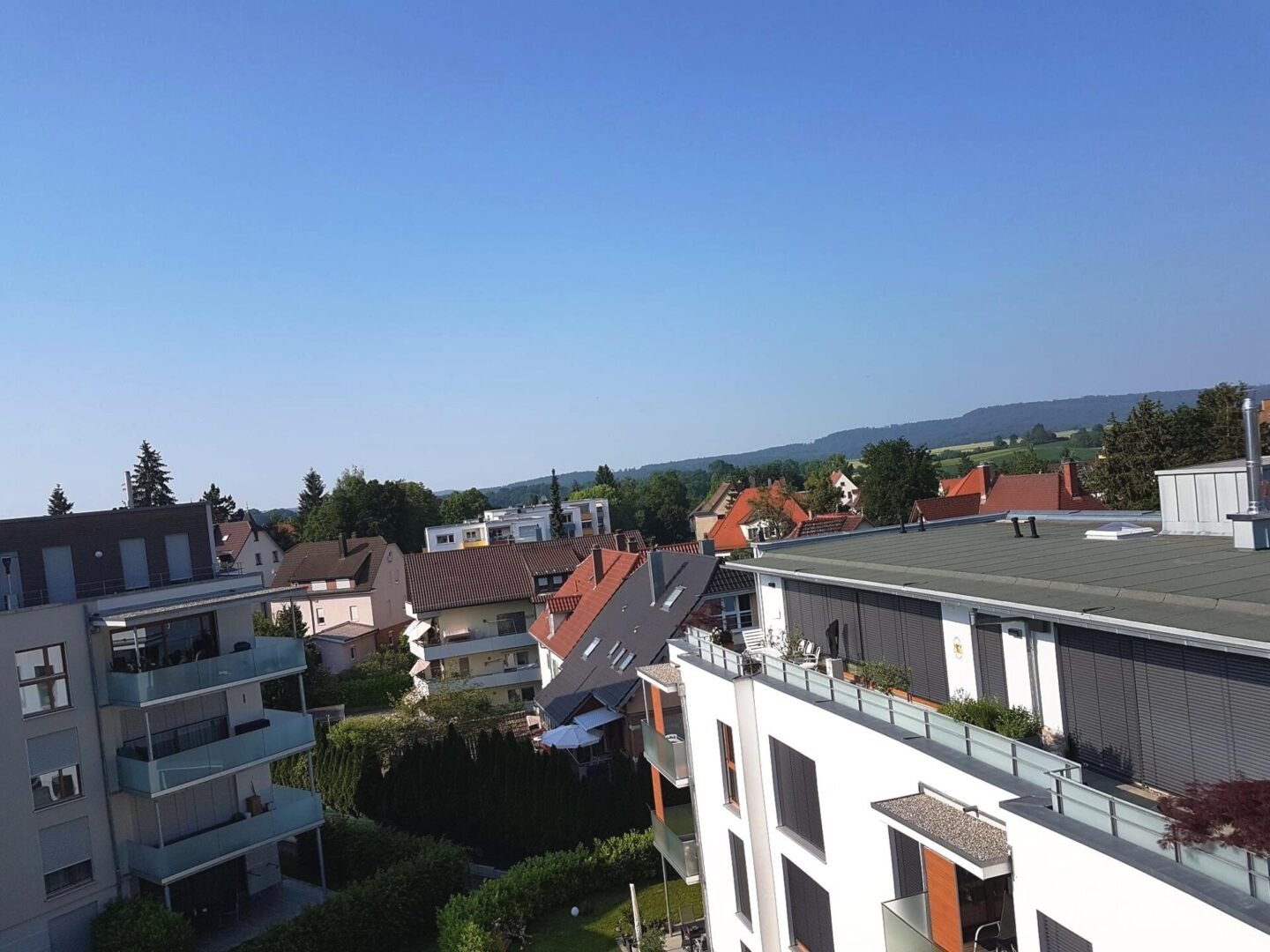 Aussicht Dachterrasse