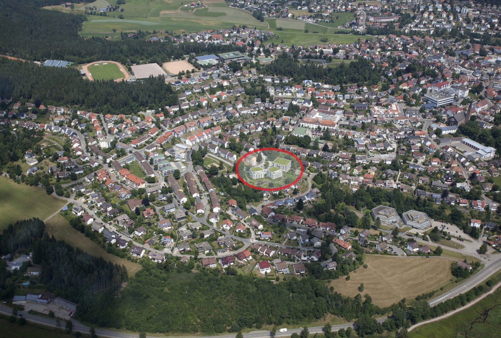 St. Georgen Luftbild