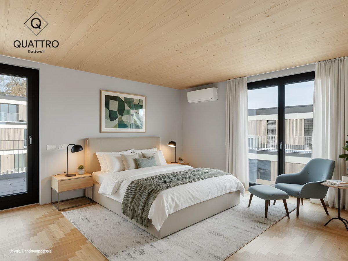 Spitalhöhe Rottweil Schlafzimmer