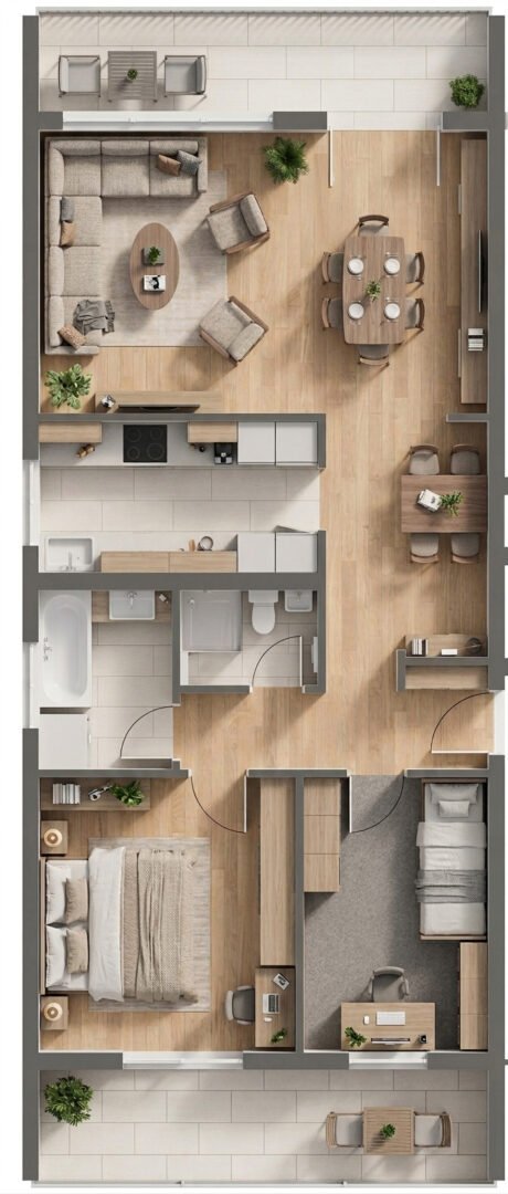 Grundriss 3D