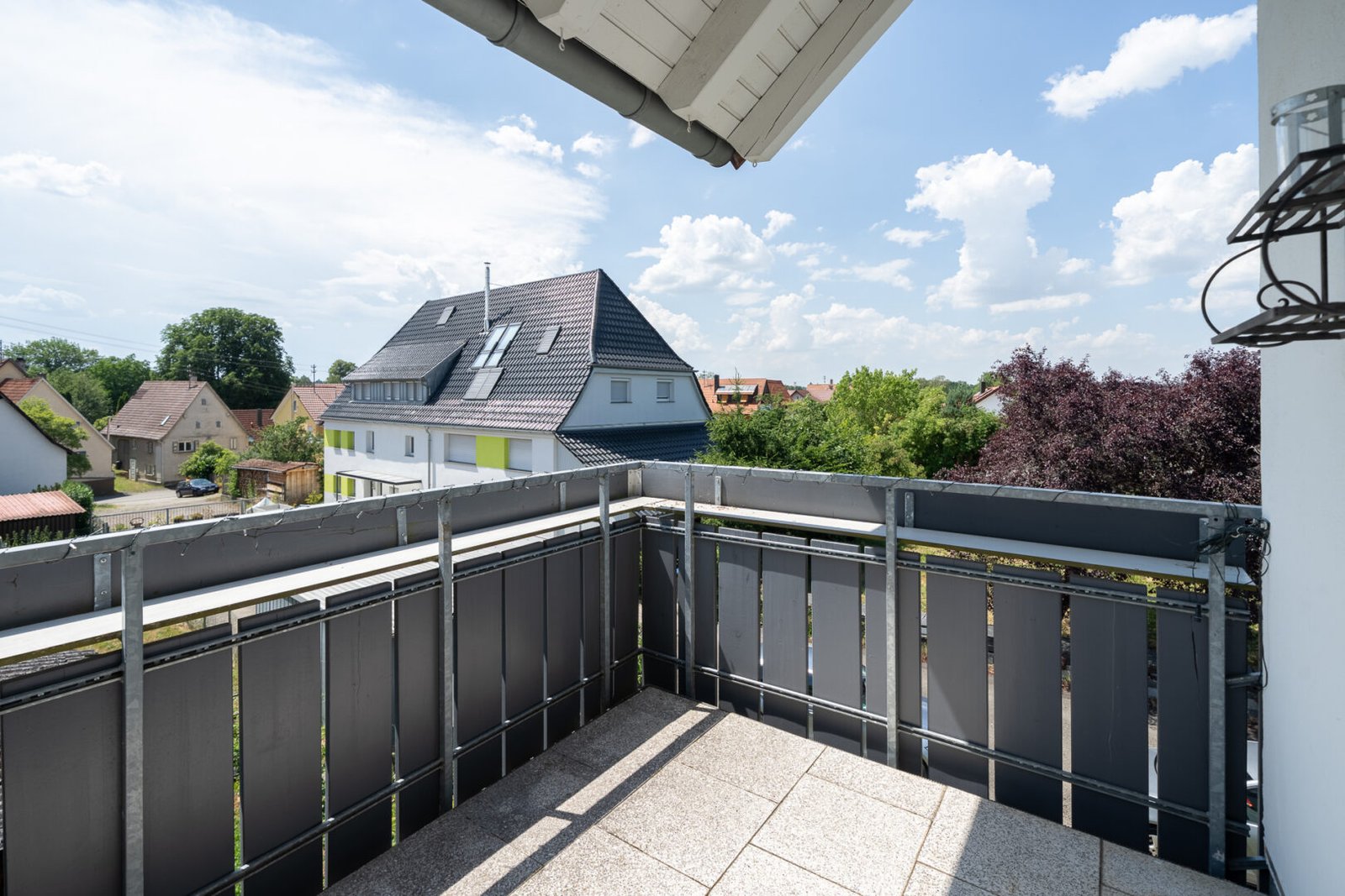 Loggia Süd West Ausrichtung